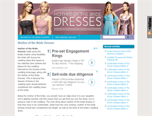 Tablet Screenshot of cheapmotherofthebridedresses.com